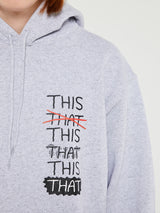 thisisneverthat - Skate Hoodie in Heather Grey