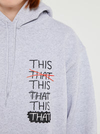 thisisneverthat - Skate Hoodie in Heather Grey
