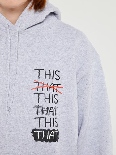 thisisneverthat - Skate Hoodie in Heather Grey