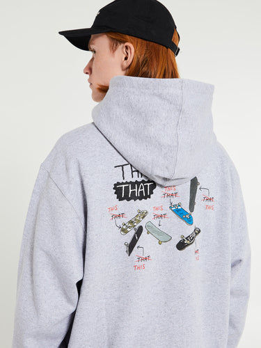 thisisneverthat - Skate Hoodie in Heather Grey