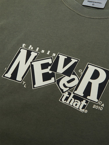 thisisneverthat - TNT Records T-Shirt in Mud