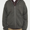 thisisneverthat - TNT Classic HDP Zip Up Hoodie in Black Khaki