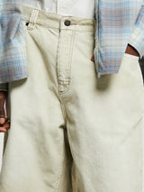 thisisneverthat - Overdyed Corduroy Shorts in Beige