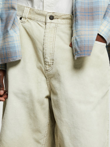 thisisneverthat - Overdyed Corduroy Shorts in Beige