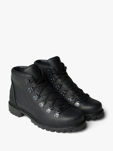 Timberland - Authentic Hike Mid Lace Up Boot in Blackout Full Grain