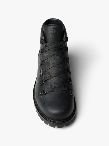 Timberland - Authentic Hike Mid Lace Up Boot in Blackout Full Grain