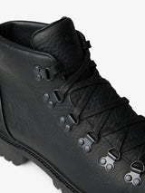 Timberland - Authentic Hike Mid Lace Up Boot in Blackout Full Grain