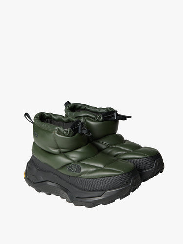 The North Face - Leather Pack Bootie Hybrid in Bottle Green/Tnf Black - Green