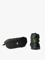 The North Face - Leather Pack Bootie Hybrid in Bottle Green/Tnf Black - Green