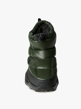 The North Face - Leather Pack Bootie Hybrid in Bottle Green/Tnf Black - Green