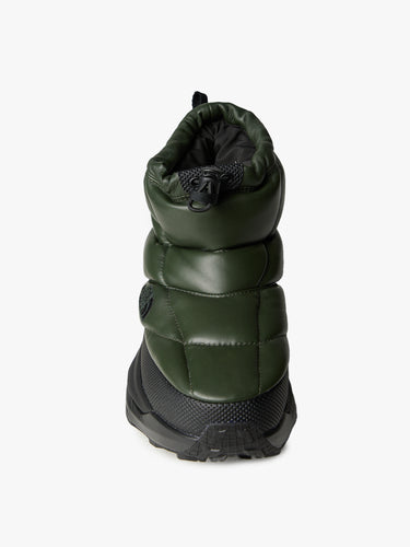 The North Face - Leather Pack Bootie Hybrid in Bottle Green/Tnf Black - Green
