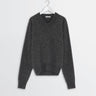 Lemaire - Boxy V Neck Sweater in Grape Melange