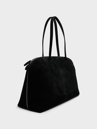 TOTEME - Suede Day Tote in Black