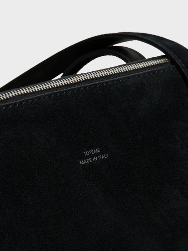 TOTEME - Suede Day Tote in Black