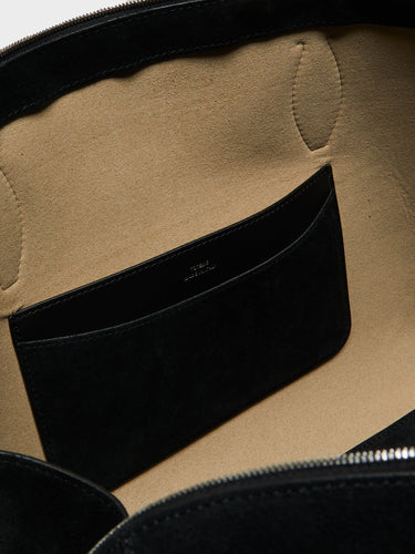 TOTEME - Suede Day Tote in Black