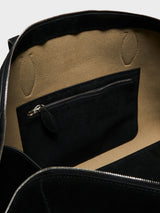 TOTEME - Suede Day Tote in Black