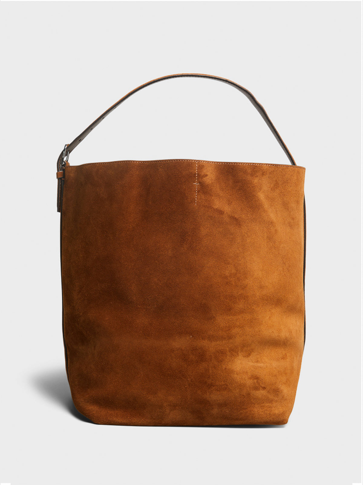 TOTEME - Belted Tote Bag in Tan Brown