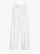 TOTEME - Wide Leg Denim in White