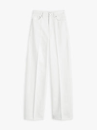TOTEME - Wide Leg Denim in White