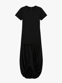 TOTEME - Cocoon Tee Dress in Black