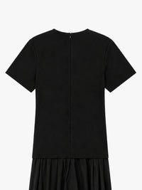 TOTEME - Cocoon Tee Dress in Black