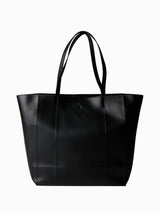 TOTEME - Roam Leather Tote Bag in Black