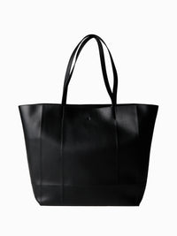 TOTEME - Roam Leather Tote Bag in Black