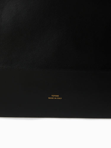 TOTEME - Roam Leather Tote Bag in Black