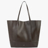 TOTEME - Roam Leather Tote Bag in Brown