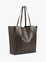 TOTEME - Roam Leather Tote Bag in Brown