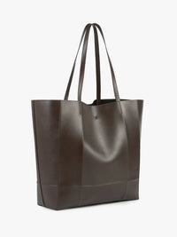 TOTEME - Roam Leather Tote Bag in Brown