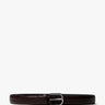 TOTEME - Slim Lizard-Embossed Belt in Brown