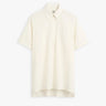 TOTEME - Fluid Polo Shirt in Ecru