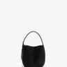 TOTEME - Petite Belted Suede Tote in Black