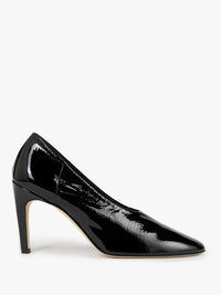 TOTEME - Slip Naplack Pumps in Black
