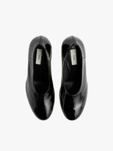 TOTEME - Slip Naplack Pumps in Black