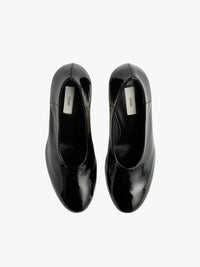 TOTEME - Slip Naplack Pumps in Black