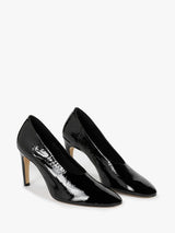 TOTEME - Slip Naplack Pumps in Black
