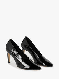 TOTEME - Slip Naplack Pumps in Black