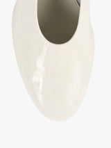 TOTEME - Slip Naplack Pumps in Off-White