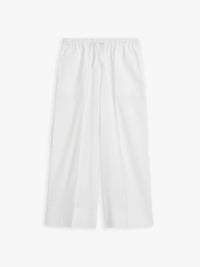 TOTEME - Wide Summer Trousers in White