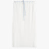 TOTEME - Belted Pleated Skirt in White
