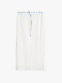TOTEME - Belted Pleated Skirt in White