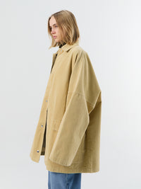 TOTEME - Cord Overshirt Jacket in Beige