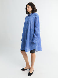 TOTEME - Long Summer Shirt in Cobalt
