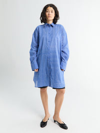 TOTEME - Long Summer Shirt in Cobalt