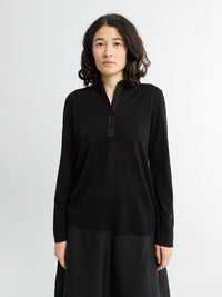 TOTEME - Wool Silk Skirt in Black