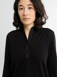 TOTEME - Wool Silk Skirt in Black