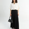TOTEME - Flared Jersey Skirt in Black