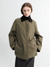 Toteme - Summer Country Jacket in Khaki